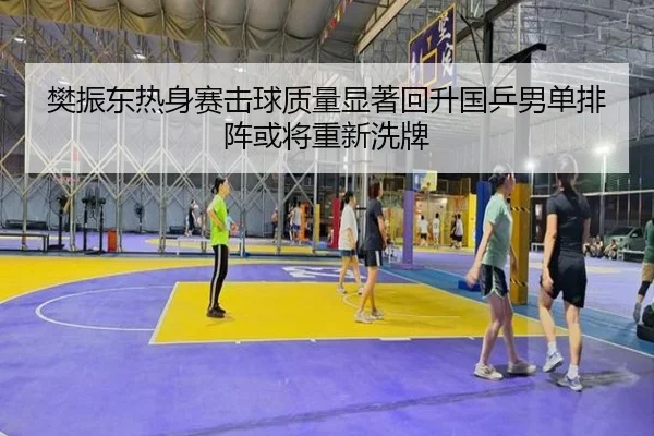 樊振东热身赛击球质量显著回升国乒男单排阵或将重新洗牌 - KAIYUN